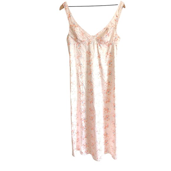 Urban Outfitters Floral Slip Midi Dress S - Picture 1 of 4